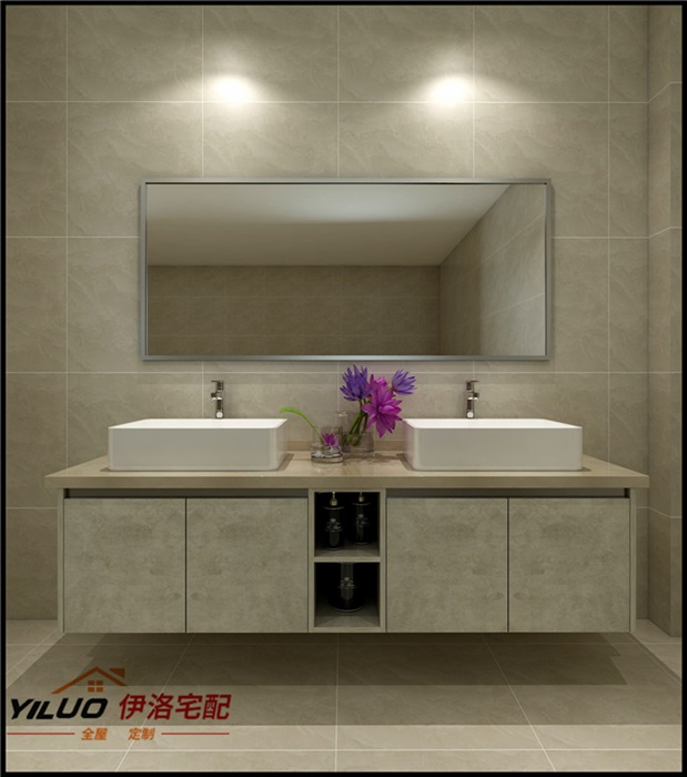 卫柜 碗盆不落地