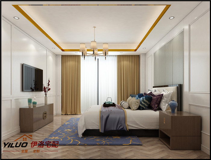 木饰面 卧室 欧式经典2